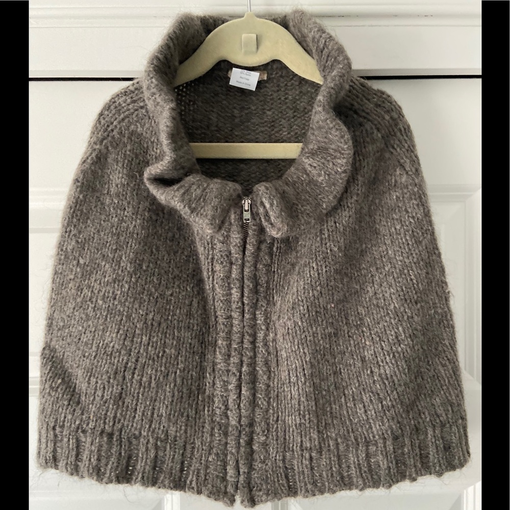 J. Crew Girls Zippered Poncho